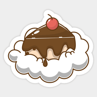 CHOCOLATE CAKE Sticker